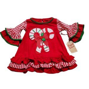 Girls Magical Season Christmas Dress Size 12 months new